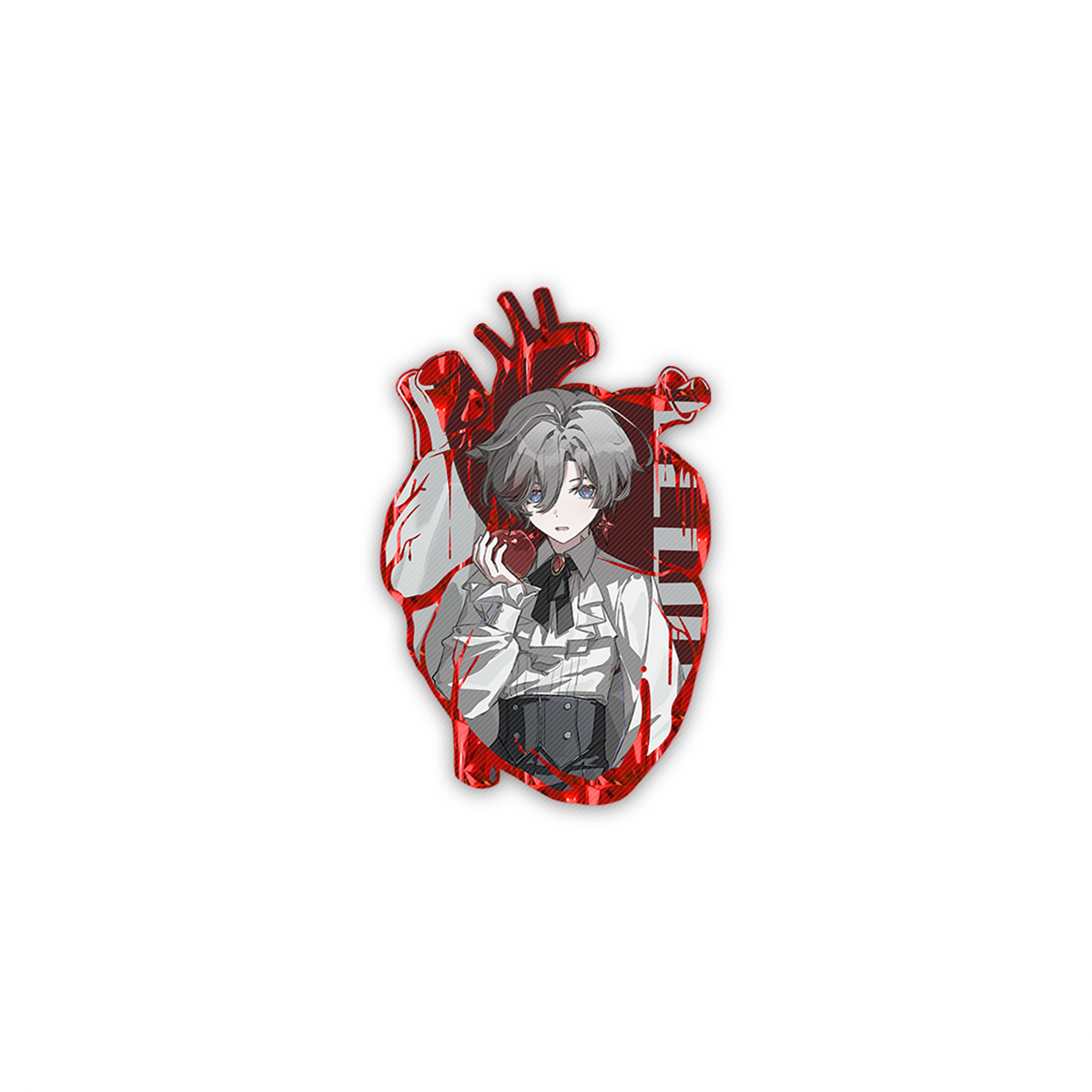 lluga Heart-shaped PVC Card