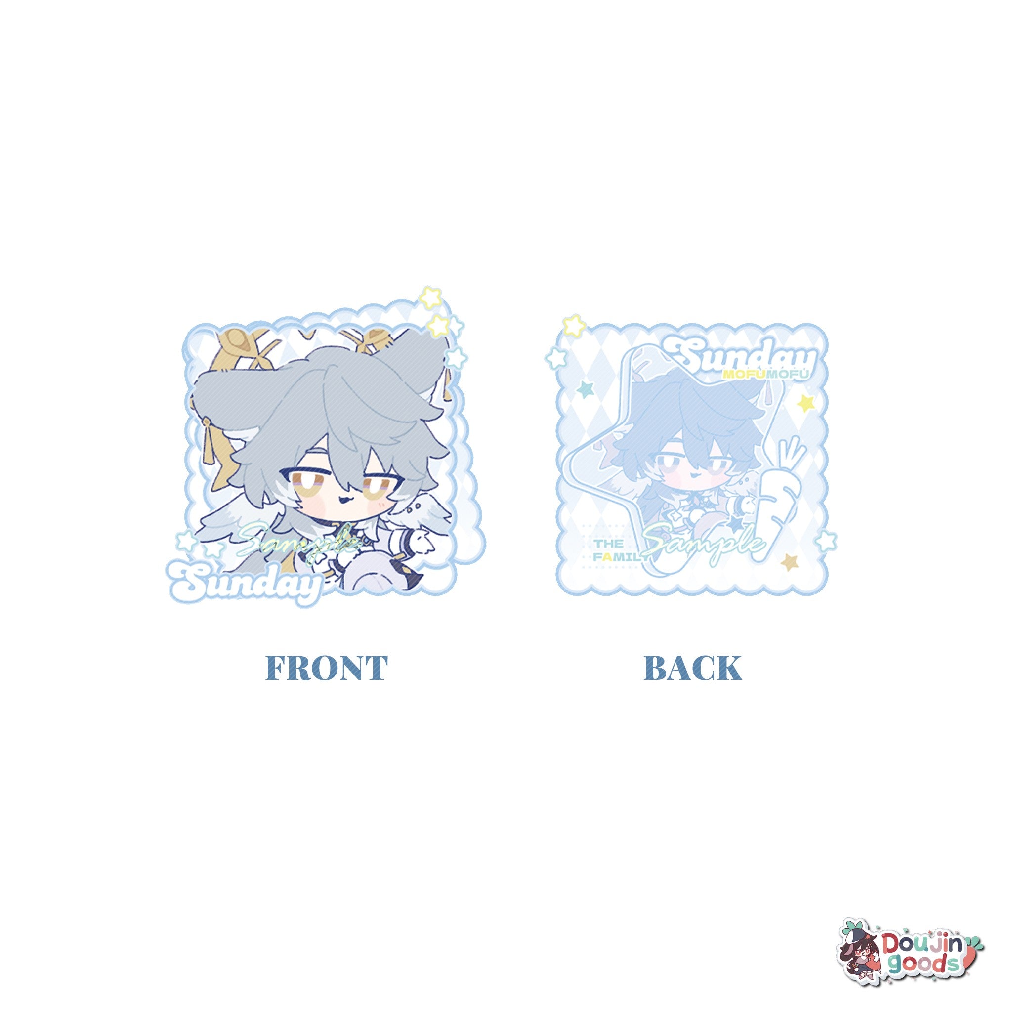 HONKAI: STAR RAIL Take Mofumofu Away Series Fan Merch - Sunday, Aventurine, Dr. Ratio, Argenti