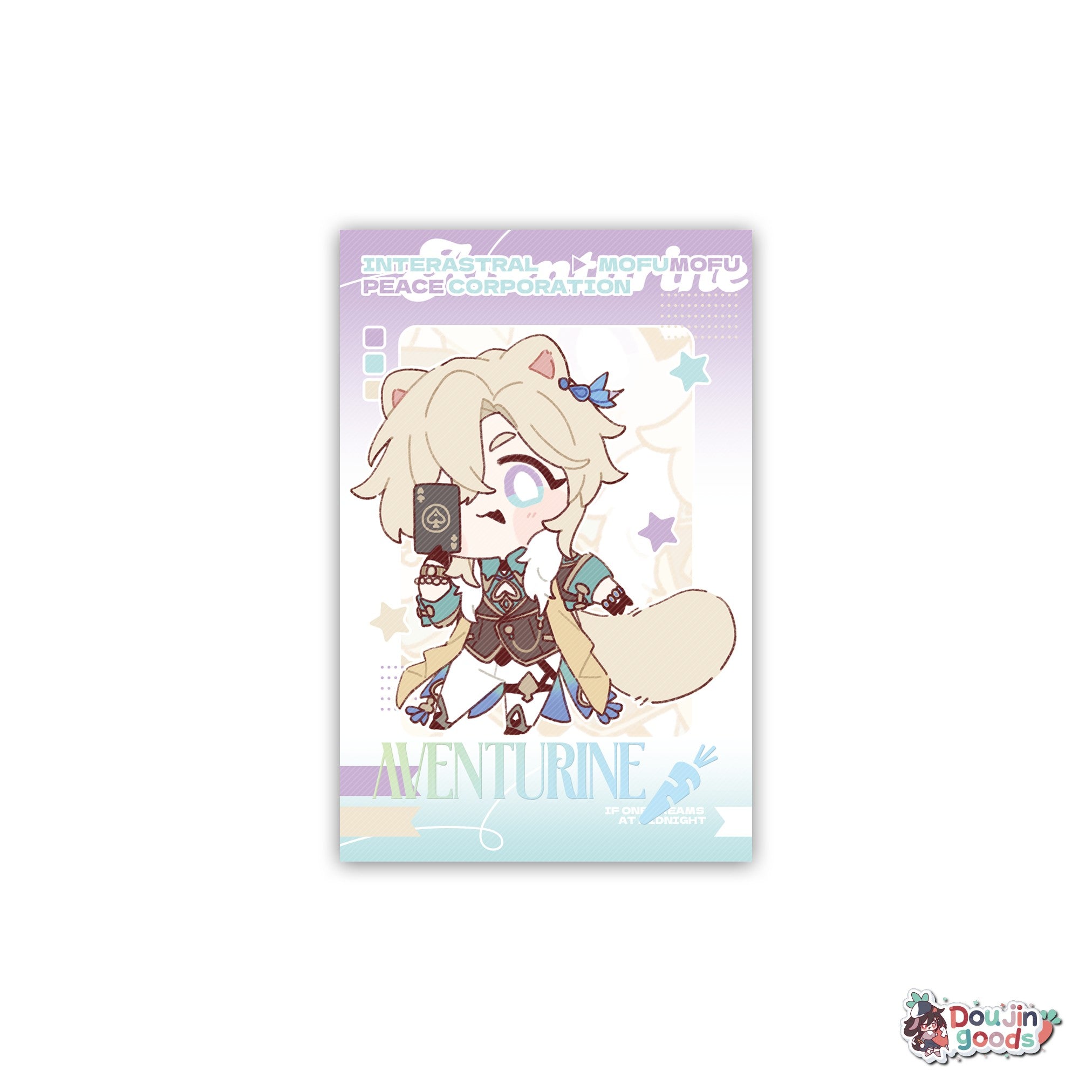 HONKAI: STAR RAIL Take Mofumofu Away Series Fan Merch - Sunday, Aventurine, Dr. Ratio, Argenti