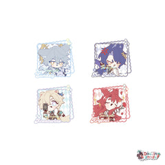 HONKAI: STAR RAIL Take Mofumofu Away Series Fan Merch - Sunday, Aventurine, Dr. Ratio, Argenti