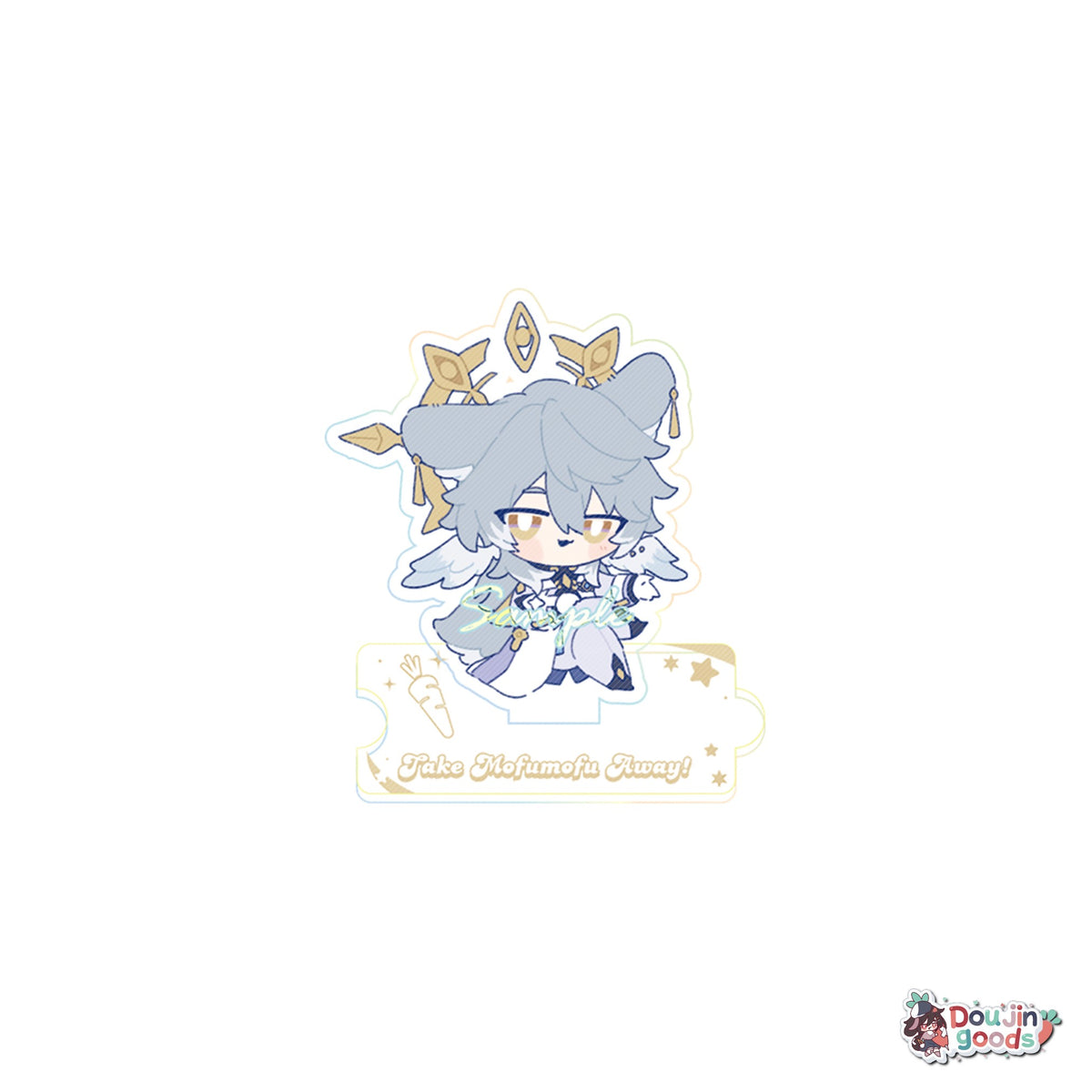 HONKAI: STAR RAIL Take Mofumofu Away Series Fan Merch - Sunday, Aventurine, Dr. Ratio, Argenti